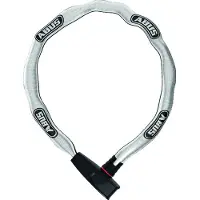 ABUS Fietsslot Kettingslot - Catena 6806K Reflective - Security level 6 - grijs - 85 cm - Geschikt voor elektrische fietsen en stadsfietsen