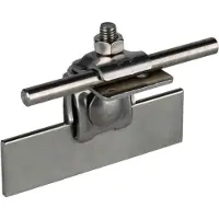 Dehn Klem StSt 0,7-8mm Haaks Met Klembeugel - 365059