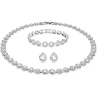 Swarovski Sieraden set 'Angelic' zilver / transparant