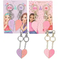 TOPModel sleutelhangers hart BFF |