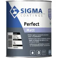 Sigma Perfect Matt | Matte Muurverf en Plafondverf 1 LTR - Kleur|1|2