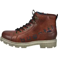 Bugatti Veterboots marine / cognac