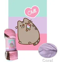 Pusheen Chill fleece deken 130 x 170cm