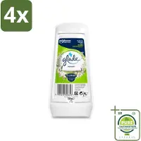 Glade – Luchtverfrisser Gel – Muguet – 150 g - Voordeelverpakking - 4 stuks - Luchtverfrisser - Geur