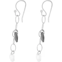 Orphelia Dames 925 Sterling Zilver Dangle Oorbellen - Zilver ZO-5729/1