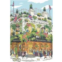 Rolife 2D Puzzel, Londens café, , 1000 stukjes