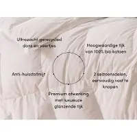 Yumeko dekbed gerecycled dons premium 4-seizoenen 140x220 - Biologisch & ecologisch