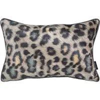 NOVÉE Velvet colorful leopard | 30 x 50 cm | kussenhoes | velvet/polyester