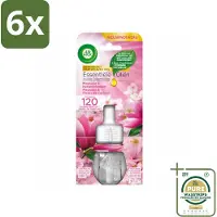 Air Wick - Essential Oil Refill - Ocean Mist & Lotus Blossom - Voordeelverpakking - 6 stuks - Essentiële oliën - Zeegeur