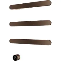 Hotbath &More Rails RASS50 Soft Square Handdoekwarmerset 50cm - 3 Stangen - Tuscan Bronze - RVS - Verwarming, Radiatoren, Elektrische Radiatoren - 8721321498889