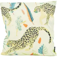 Gek op kussens! Luipaard outdoor | 45 x 45 cm | kussenhoes | katoen