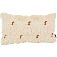 NOVÉE Furry pumpkin beige | 30 x 50 cm | kussenhoes | polyester
