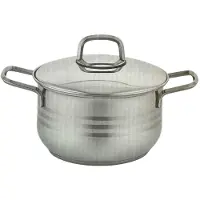 Cheffinger Kadirelli Kookpan met Deksel - 26cm - RVS - Inductie