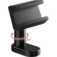 MaxTrack stekkerdoos bureaubevestiging | draaibaar | veerklem | bureaublad tot 40mm | zwart