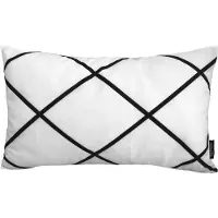 Gek op kussens! Soft criss cross | 30 x 50 cm | kussenhoes | katoen/polyester
