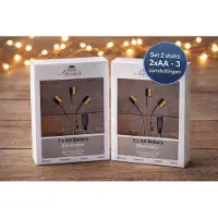 Anna's Collection Batterijvervanger 2xAA – Set van 2 met 3 Aansluitingen per stuk