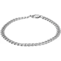 Ixxxi Men Armband Flat Chain Zilver | 21 cm