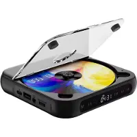 Somstyle Draagbare CD Speler met Bluetooth - EA100 - 3.5 MM Aux - Discman - CD / CD-R / CD-RW - MP3 - Zwart
