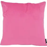Gek op kussens! Velvet fuchsia | 45 x 45 cm | kussenhoes | polyester
