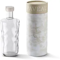 Paveau Swirl Wave - Glazen Waterkan (1,25L) - Herbruikbaar & Stijlvol Borosilicaatglas
