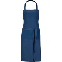 Link Kitchen Wear Hobbyschort met zak denim - Blue - 90 x 90 cm -