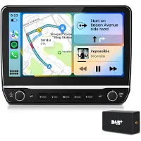 Hexinex 10.1" autoradio Geschikt voor Fiat Ducato Peugeot Boxer Citroen Jumper 2012-2022 - Draadloos CarPlay, Android Auto, Android 15, multimediaspeler, 4GB+64GB