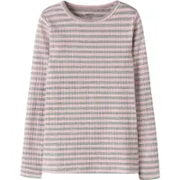 Name it Shirt 'NKFSuraja' grijs gemêleerd / rosa