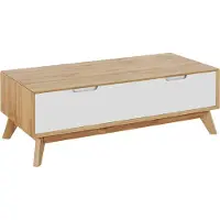 Loft 24 Ezra-Salontafel - Wit Eikenlook