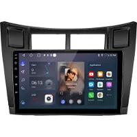 Junsun Autoradio Geschikt voor Toyota Yaris XP90 2005-2012 Android 15 Wireless CarPlay Android Auto Android 15 4-Core WIFI 2+64G GPS Navi WIFI BT USB