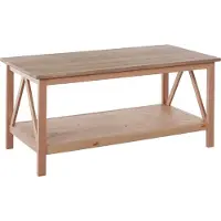 Loft 24 Titian-Salontafel - 1-Plank - Grijs Grenen