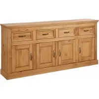 Notio Living Selma - Dressoir 4 Deurs 4 Laden (87 x 190 x 38 cm)