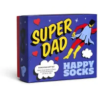 Happy socks 2-Pack Father's Days Gift Set Blue-Schoenmaat 36 - 40