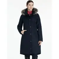 LeMieux ANYA WINTERJAS LONG RIDING COAT WATERDICHT Donkerblauw