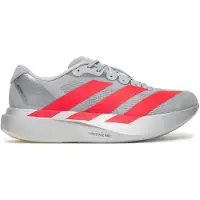 Adidas Loopschoen 'Adizero EVO SL' grijs / neonrood / zilver
