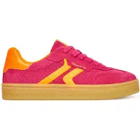 Tamaris Sneakers laag oranje / donkerroze