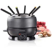 Melissa Fondueset | 6 personen | 2,3 l | Regelbare temperatuurregeling | 800 W | Handgrepen met koele touch | Antislipvoetjes | Oververhittingsbeveiliging