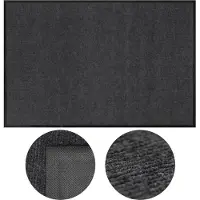 Springos Deurmat - Buitenmat - Droogloopmat - Anti -Slip - Grafiet - 120 x 80 Cm