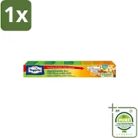 Toppits 1 x – Magnetronfolie 2-in-1 – 15 m - Magnetronfolie - Bewaren - Opwarmen - Stoomafgifte - Versheid