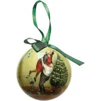 Art Revisited Marius van Dokkum - Kerstengeltjes (kerstbal)