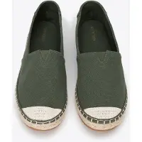 WITTCHEN - Espadrilles - Gevlochten Neus - Green - Textiel