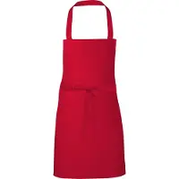 Link Kitchen Wear Kinder barbecueschort - Red - 60 x 50 cm -
