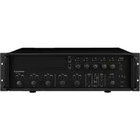 Monacor PA-1240 PA-versterker 240 W 1-kanaals 5 zones