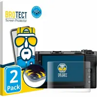 BROTECT - Screenprotector voor Nikon ZR - Folie Beschermfolie transparant volledig dekking - 2 Stuks