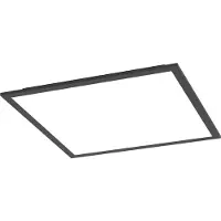 Eglo Smart plafondlamp Moradillo-Z zwart vierkant 39,3cm