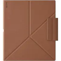 Boox Note Air5 C - Magnetische Standcover Hoes - PU-leer - Bruin
