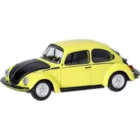 Herpa VW Kever 1303, Geel/zwart