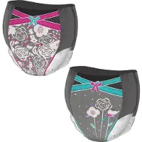 DryNites Diapers Absorbent Panties Girl 13 Units Roze 8-15 Years Kinderen