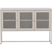 Ebuy24 Malla dressoir 3 deuren, 1 plank beige.