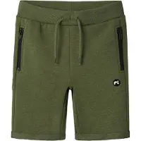 Name it Broek 'NKMVimo' donkergroen / zwart / wit