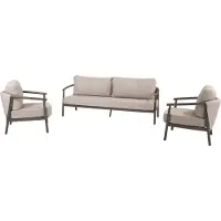 4SO Barolo stoel bank loungeset 3 delig terre
